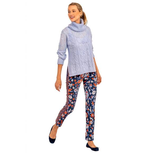 NEW GRETCHEN SCOTT gripeless pants in navy - Picture 3 of 3